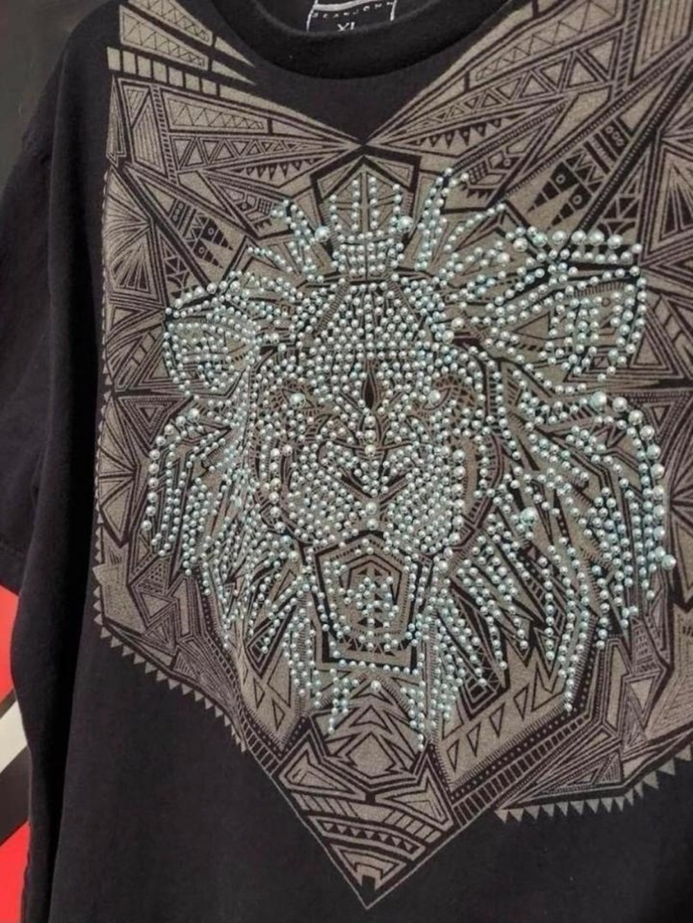Y2k cyber grunge style Sean john shirt
